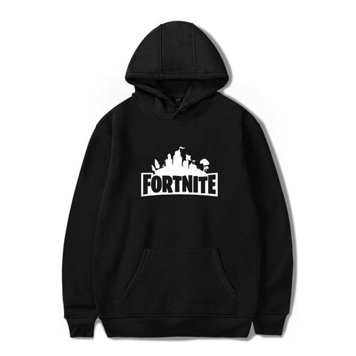 Black Fortnite Logo Hoodie